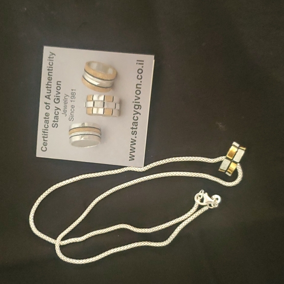 Stacy Givon Silver Necklace - Picture 1 of 8